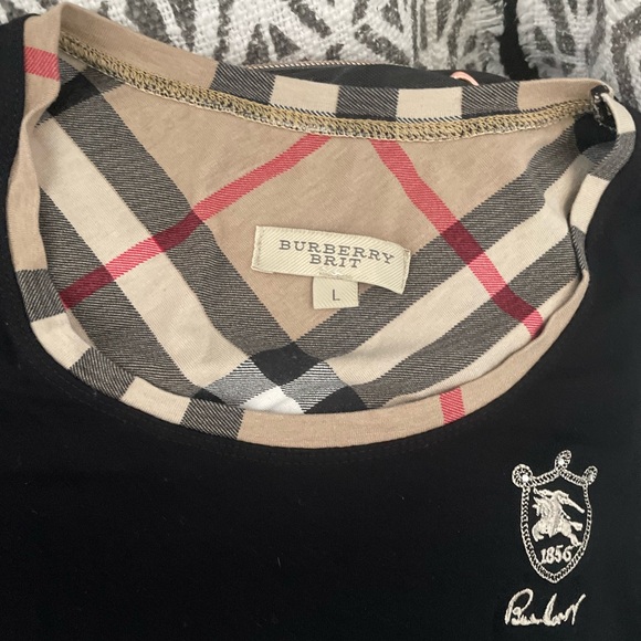 Vintage Burberry Brit Tshirt - Picture 6 of 9